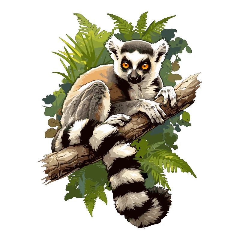 Lemuren Lemurs Lemur