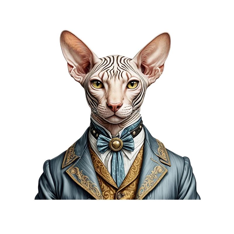Elegant sphynx