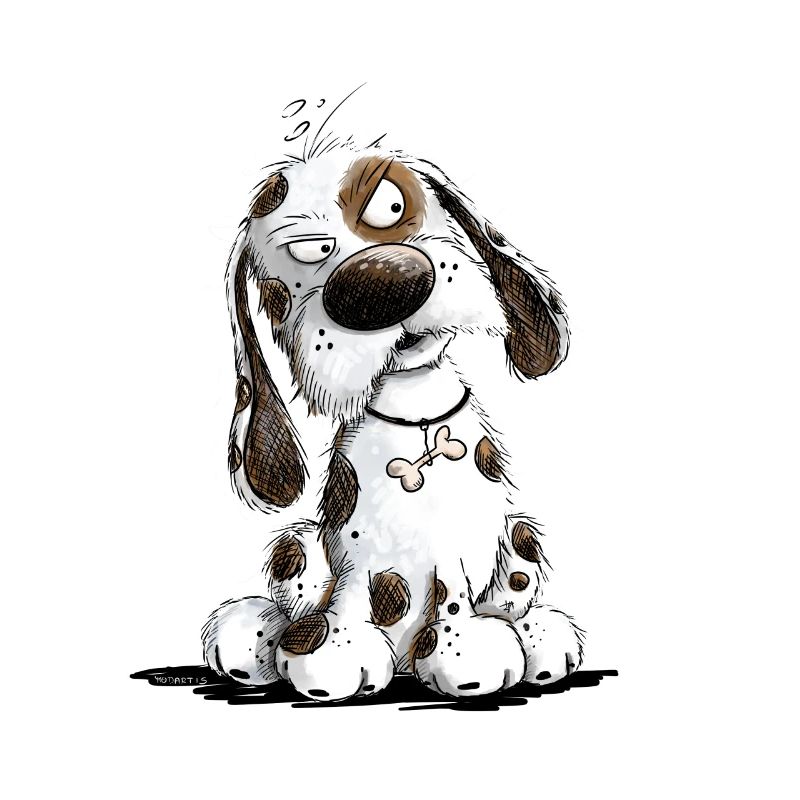 Nope Dog Saying Statement Grumpy