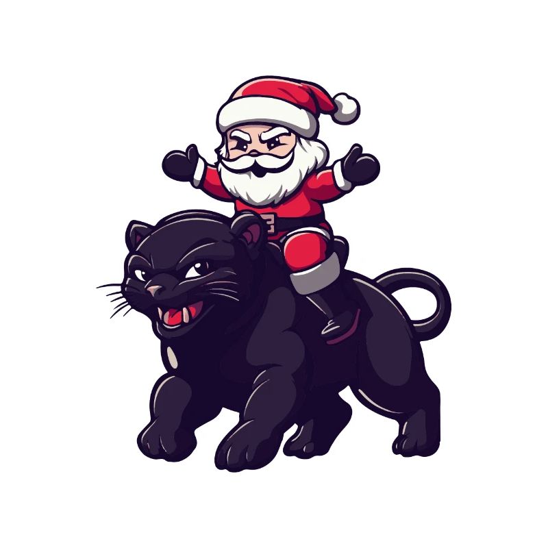 Père Noël panthère