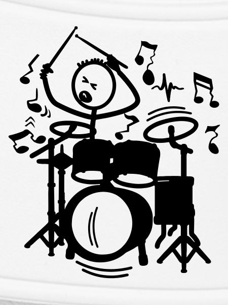 Wild Drummer Transparent