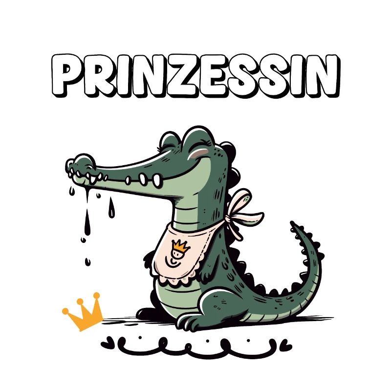 Carnaval Princesse Crocodile Drôle Cologne Alaaf