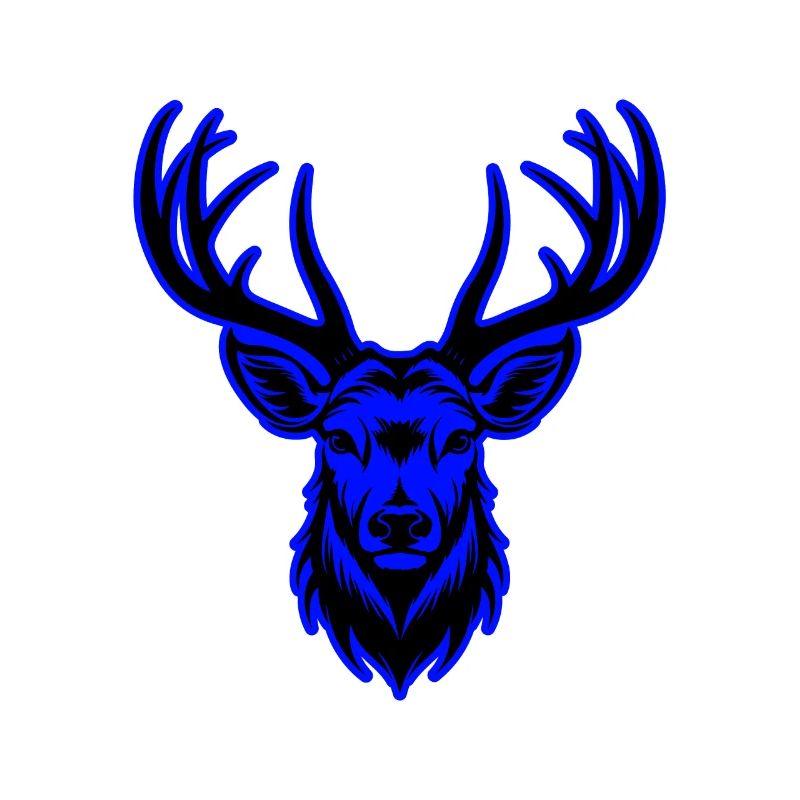 Portrait d’animal cerf