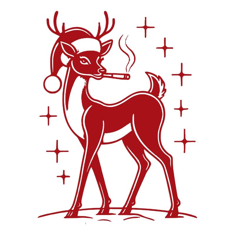 Breloque de Noël Renne Maman