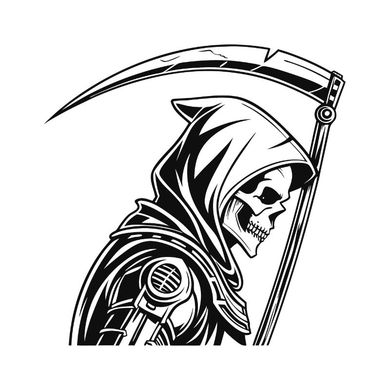 FUTURISTIC GRIM REAPER