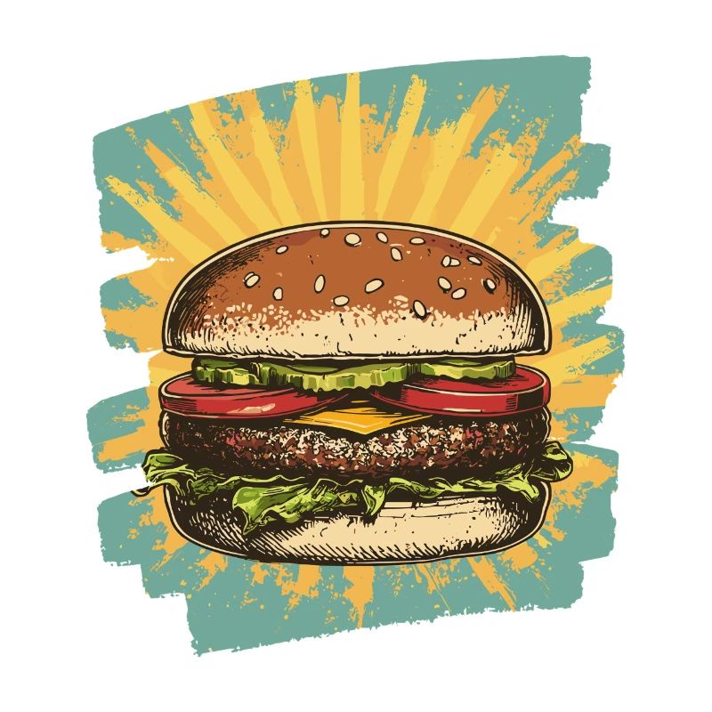 Burger Retro
