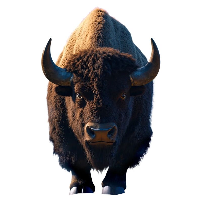 Bison Wisent Wild Cattle Buffalo American Bison