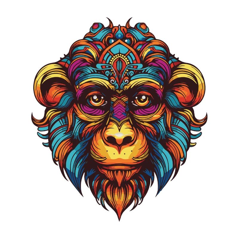 Monkey Portrait