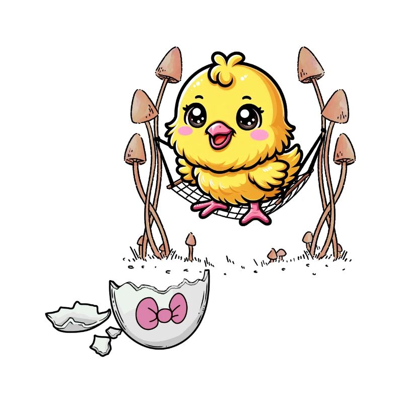 Chick Easter Kids Child Eggshell Baby Chicken