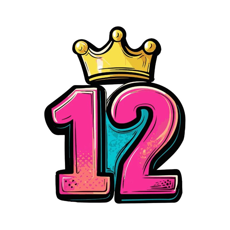 Couronne à 12 chiffres