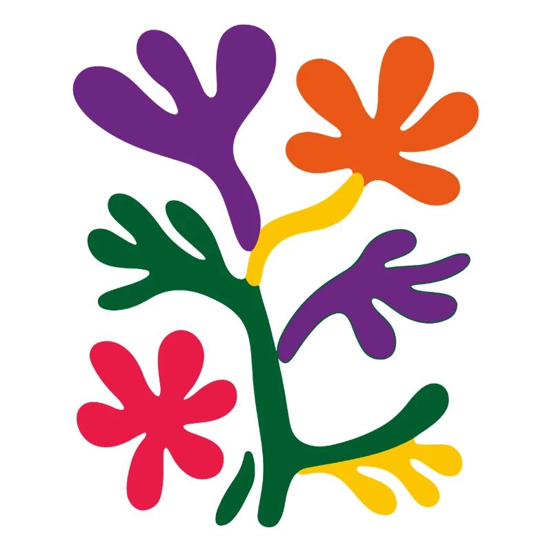 Matisse Inspires: Abstract Floral Pattern