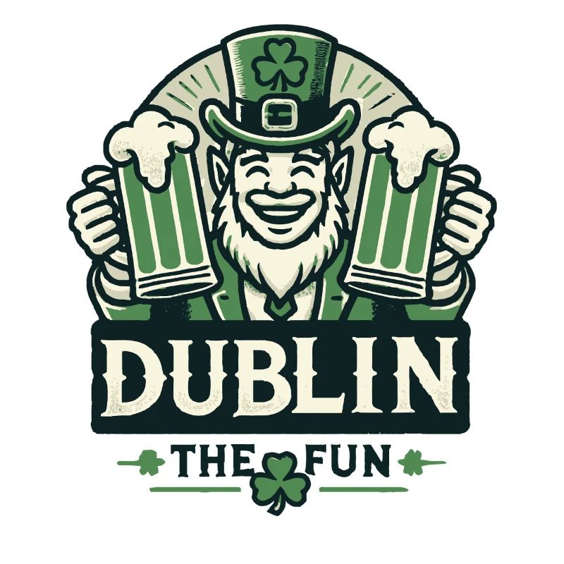 Dublin Spaß St. Patricks Tag Feier