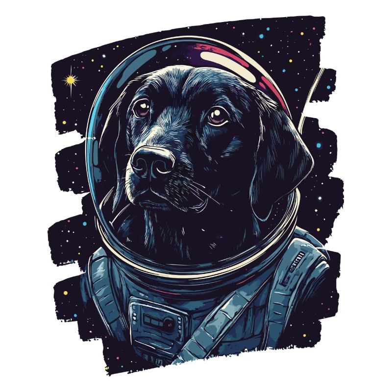 Labrador Astronaut