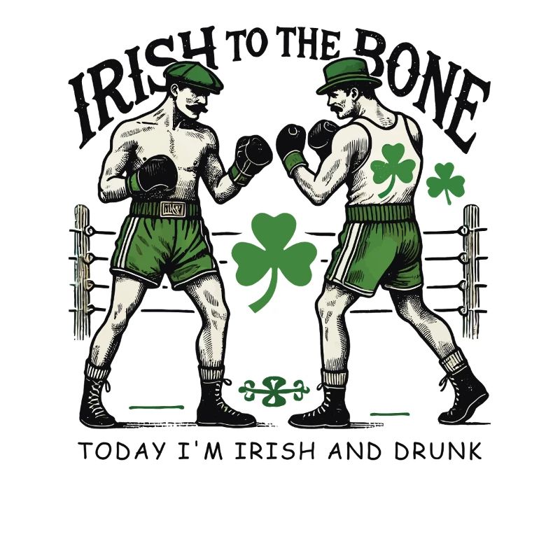 St. Patrick's Day Irish To The Bone Boxing