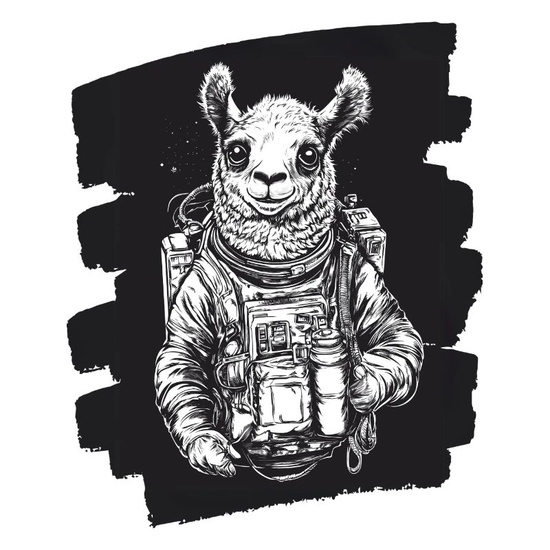 Lama astronaute