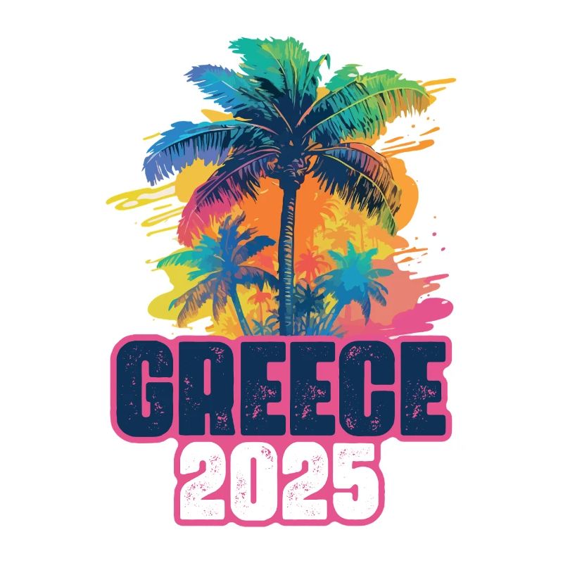 Grèce 2025 Palmiers de vacances