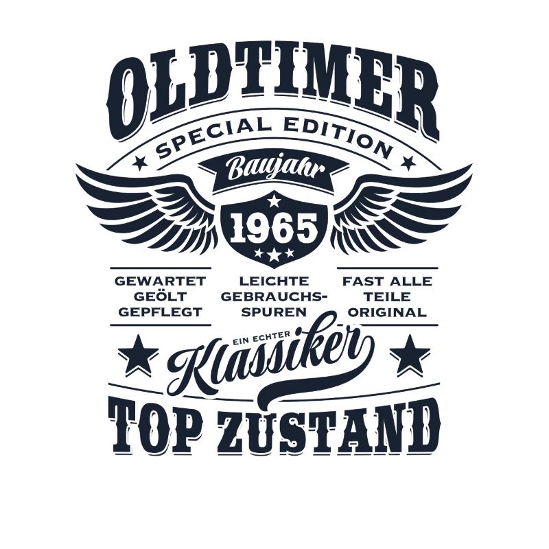 Oldtimer Baujahr 1965 - Geburtstag - Geschenk
