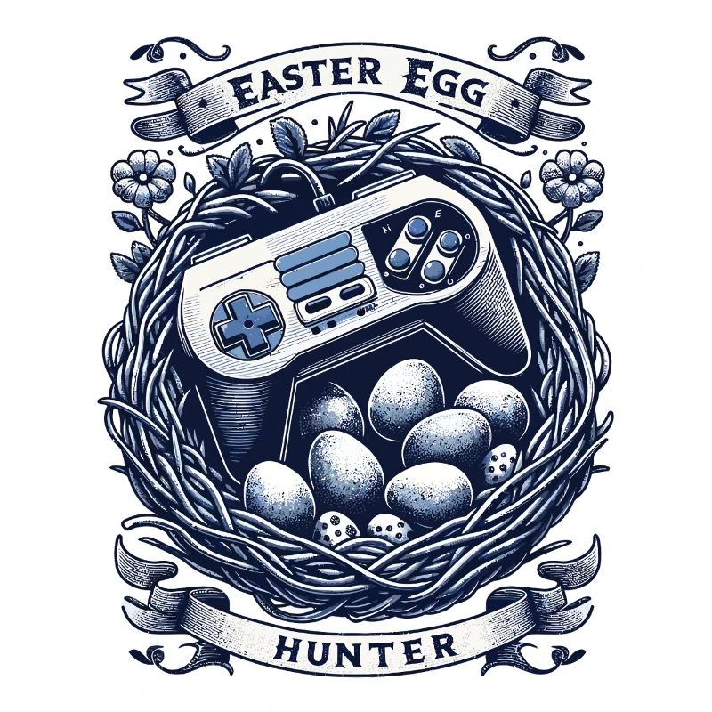 Easter Egg Hunter Gaming Retro Controller