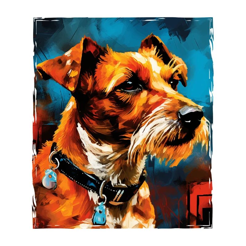 Jack Russel Terrier Portrait de chien