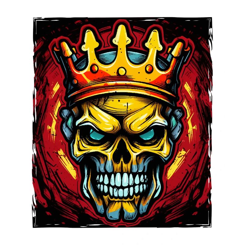 Skull King Crown