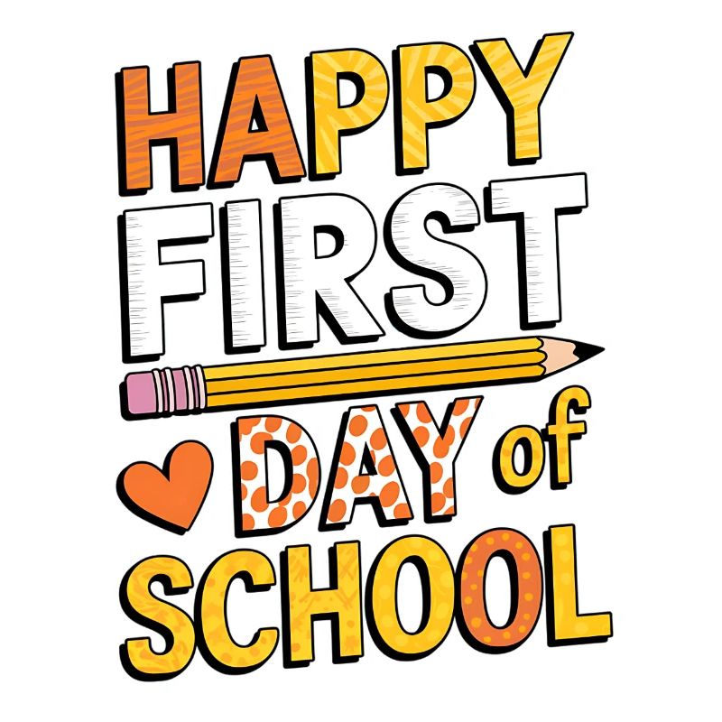 Erster Schultag Einschulung Design