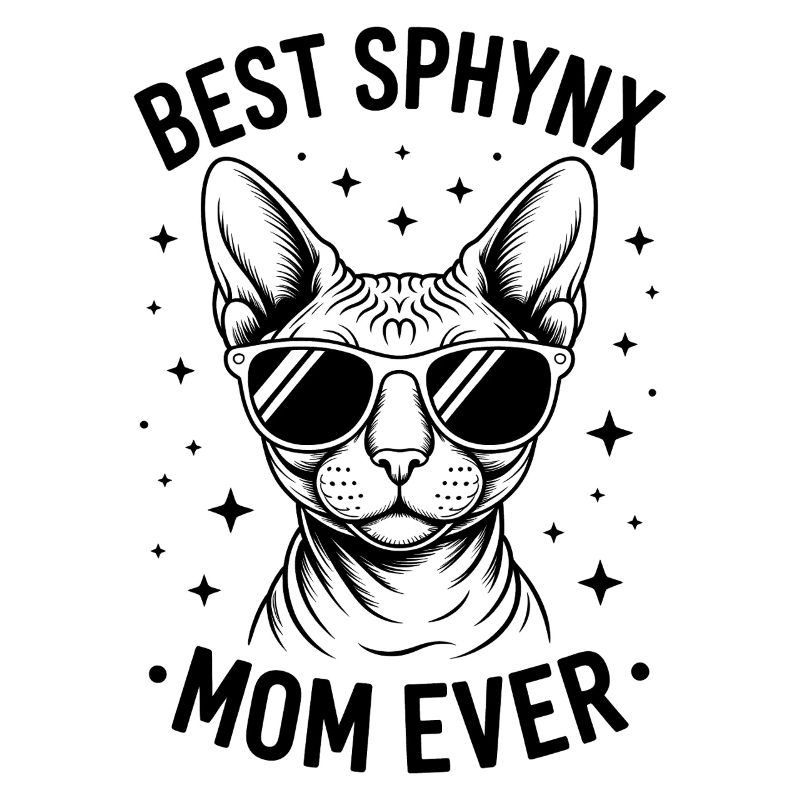 Chat Sphynx Disant Drôle Chat Sphynx Cadeau