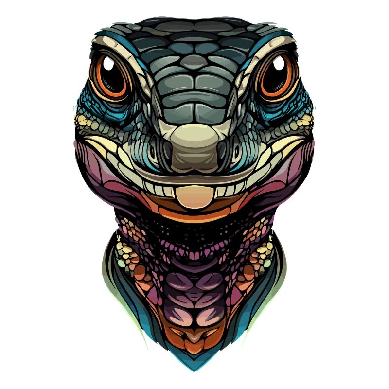 Waran Echse Reptil Komodowaran Bindenwaran Lizard