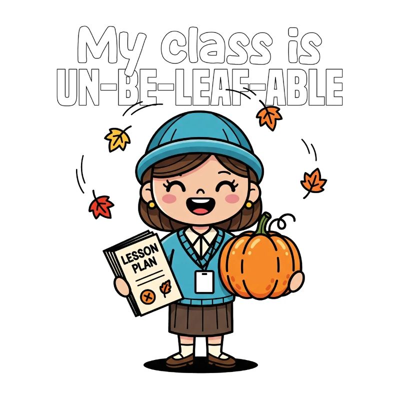 MY CLASS IS UN-BE-LEAF-ABLE - TEACHER GIFT