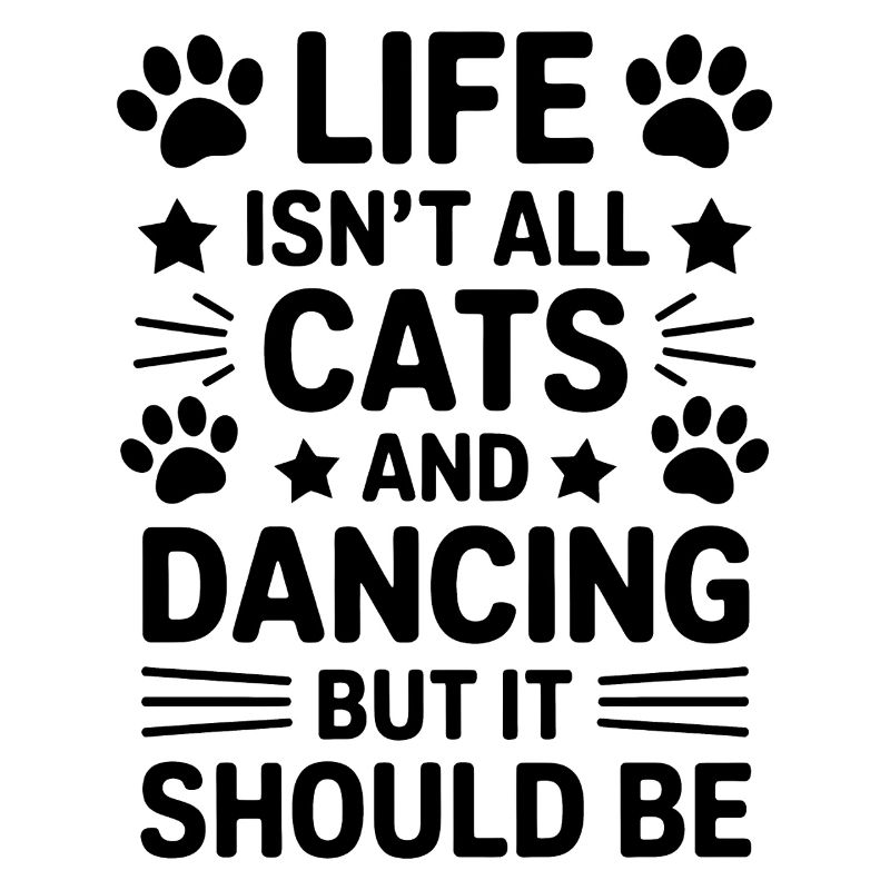 Danse Dire Chats Danse Drôle Dancing Cadeau