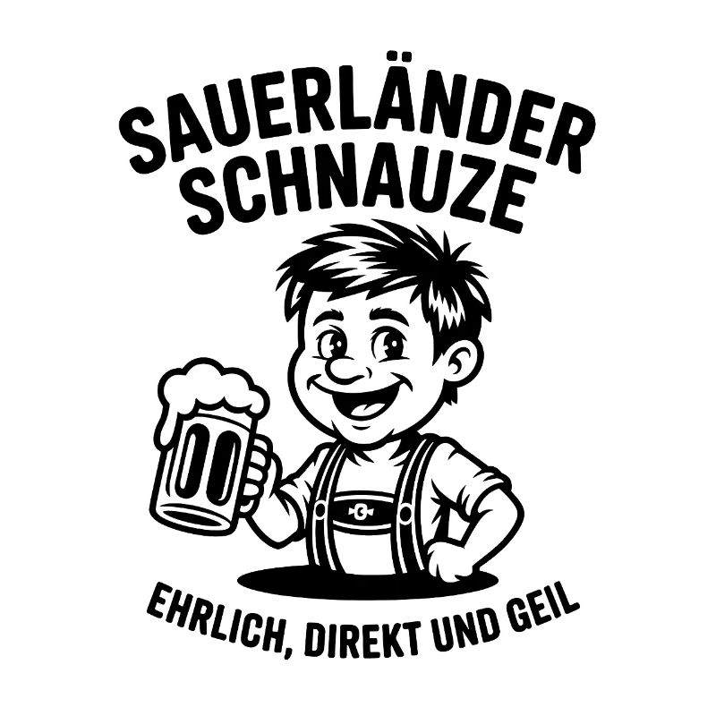 Sauerländer museau honnête, direct et corné