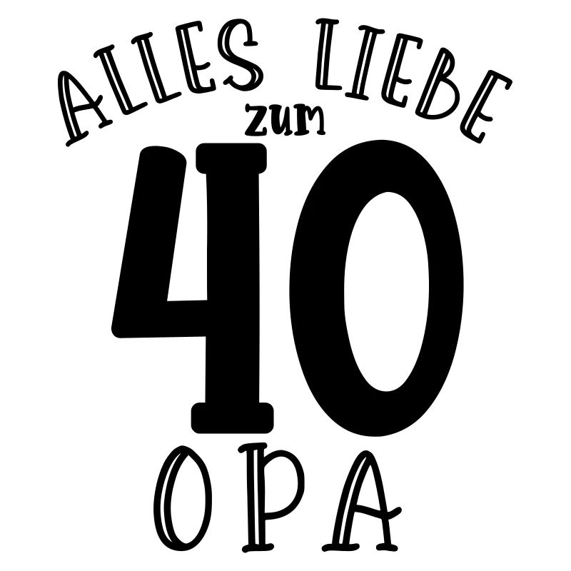 Joyeux 40e anniversaire Papi