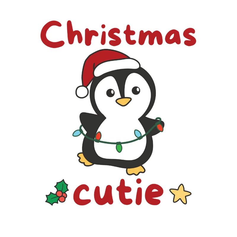 Pingouin de Noël Pingouins Mignon de Noël