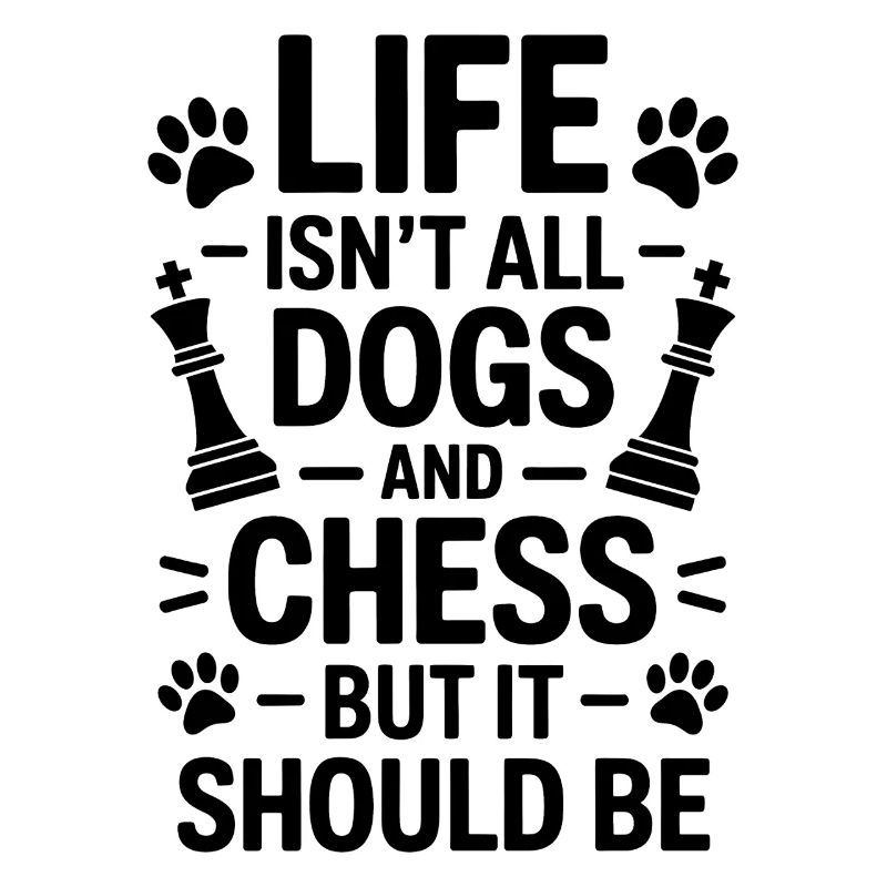 Schach Spruch Schachspieler Hunde Schach Geschenk