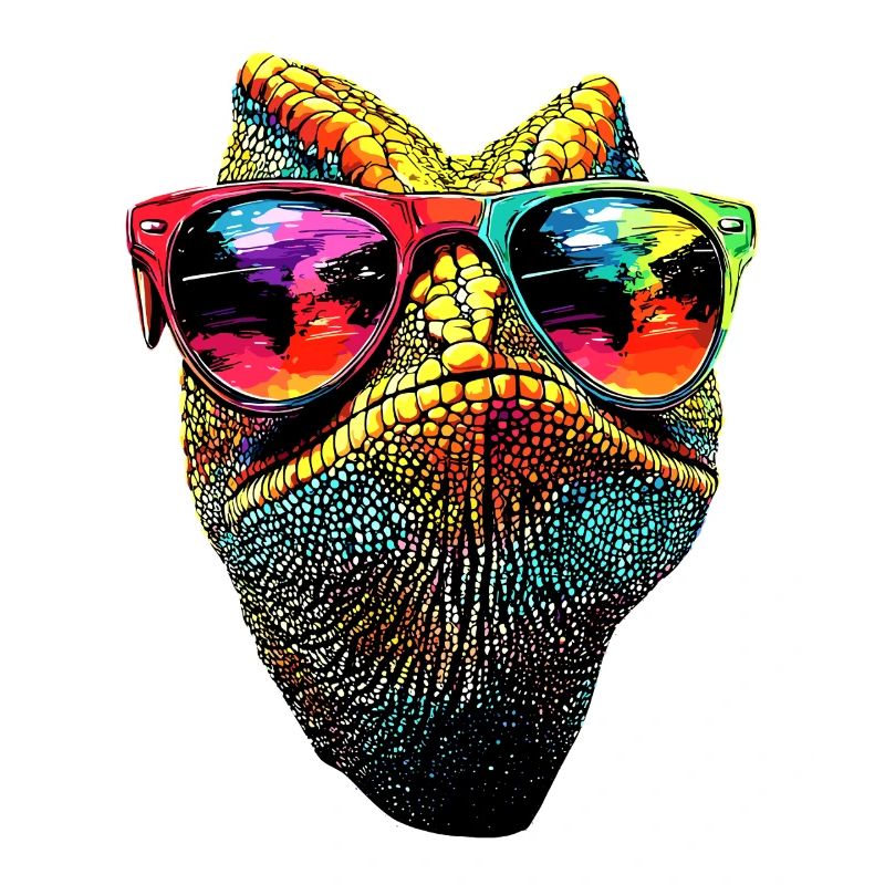 Chamäleon Echse Reptil Chameleon Leguan Eidechse