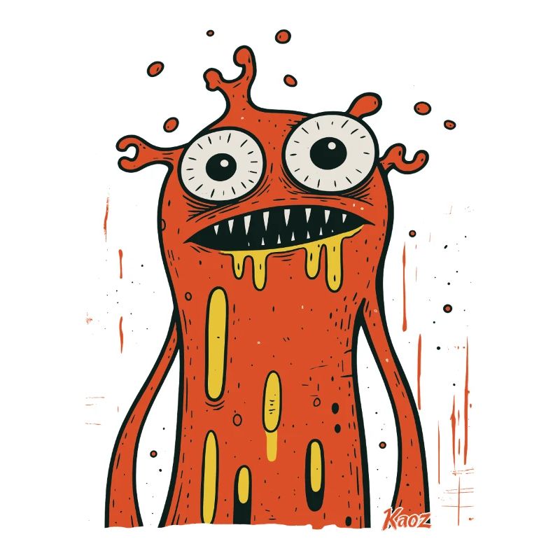 Conception de monstre cool