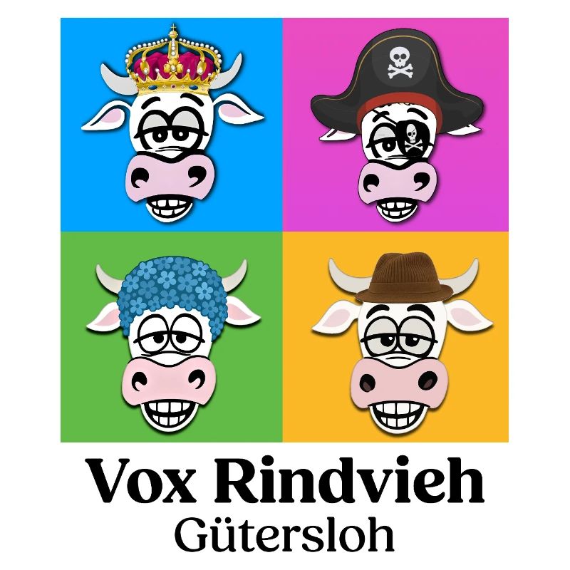 Kuhquartett-VR mit Text