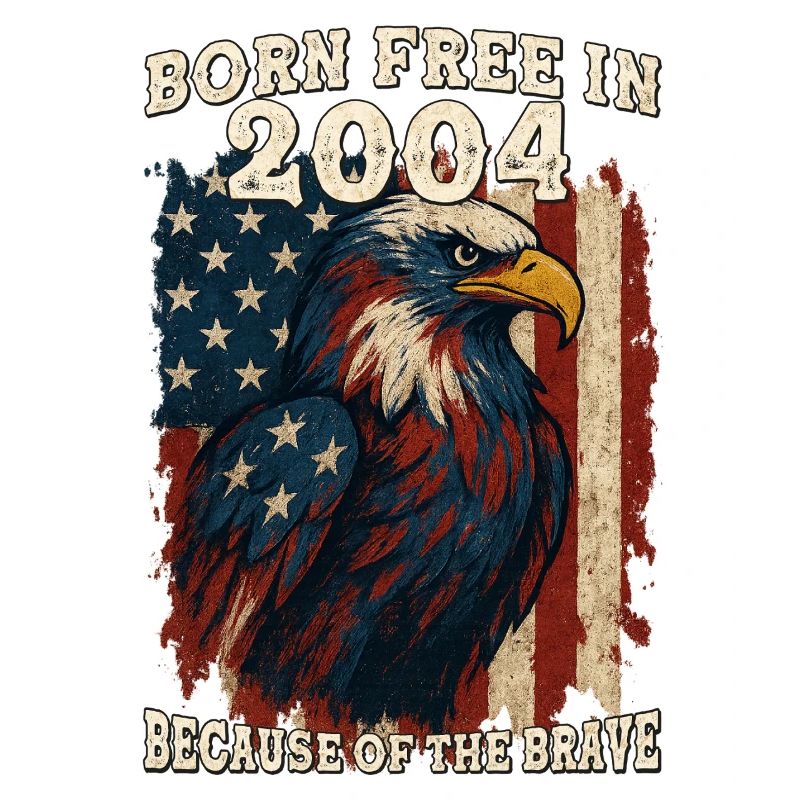 Né libre en 2004 - 21 ans de liberté parce que