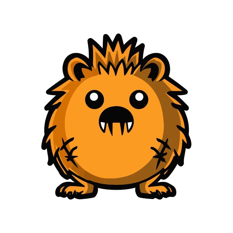 Hedgehog Halloween Comic Funny