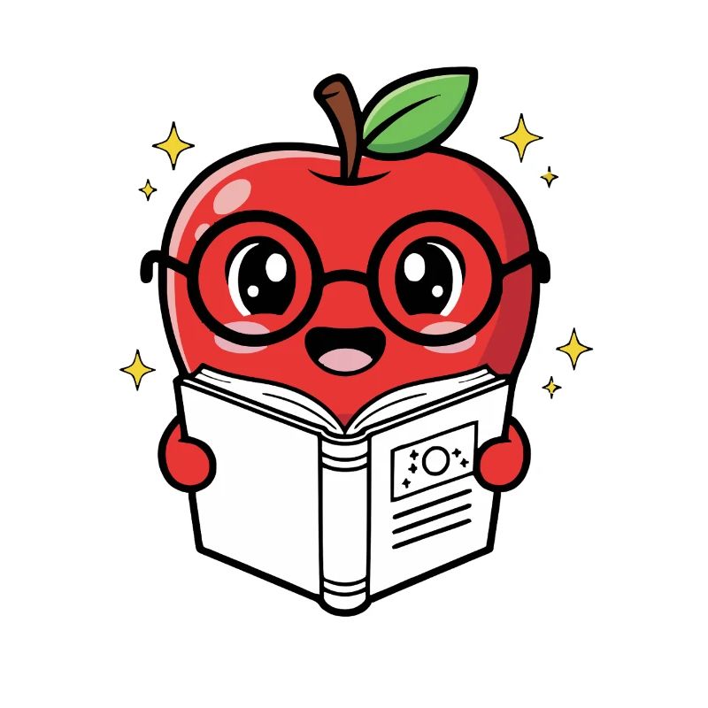 Fruit Cartoon Learning and Reading