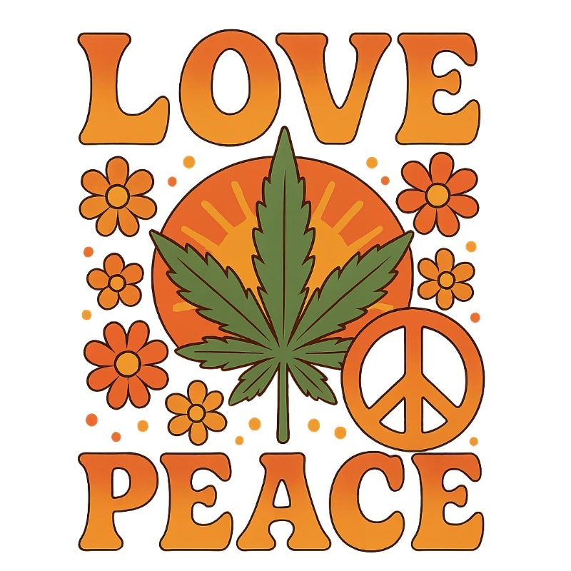 Liefde Vrede Hippie Vibes