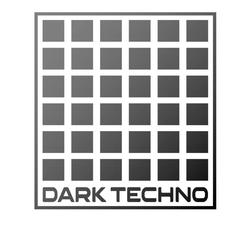 Dunkles Techno-Raster