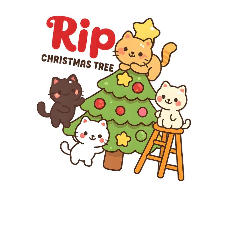 RIP Arbre de Noël Chats, Chatons