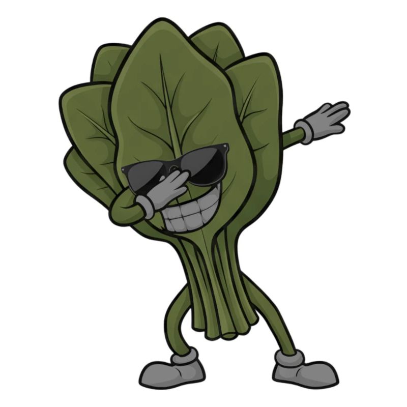 Groovy Spinat Dunkle Brille