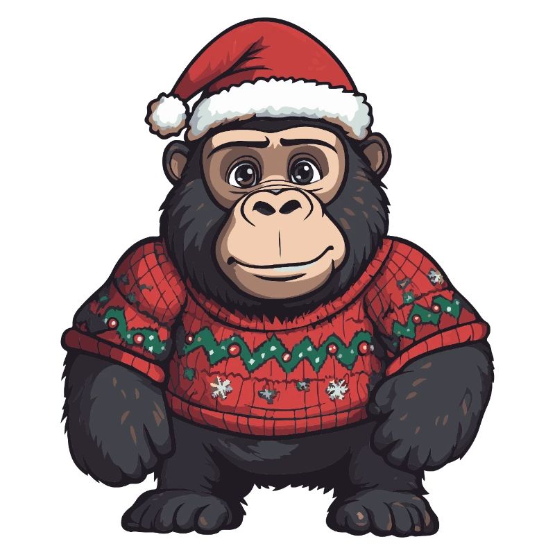 Noël de Noël Gorilla