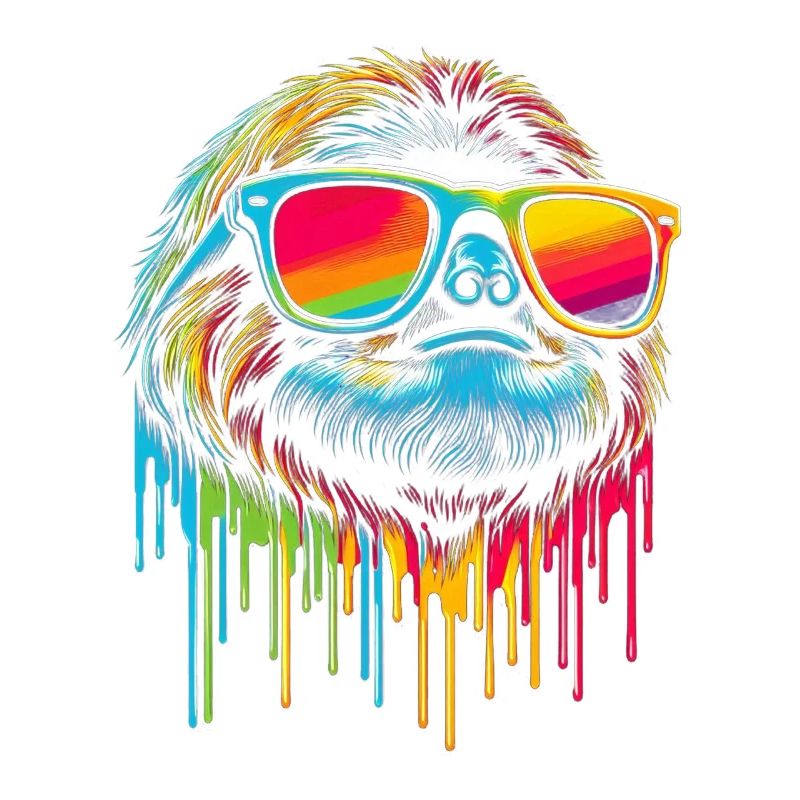Sloth Sloth Art Lazy Sloth Fan