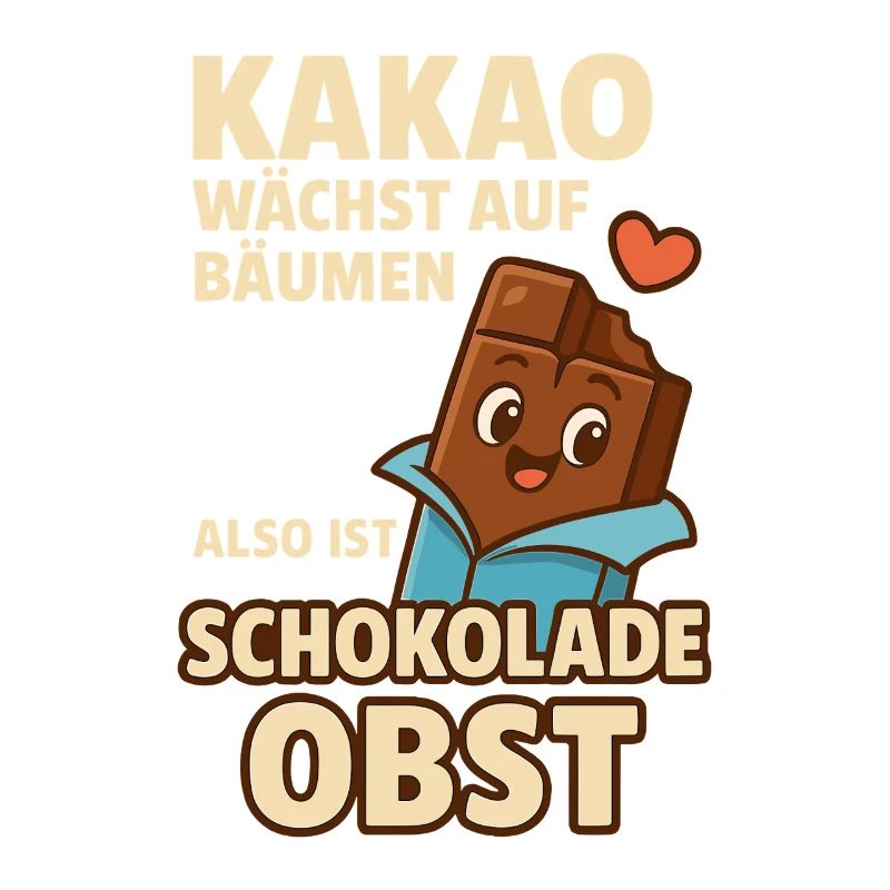 Cocoa Saying – Chocolate is Fruit