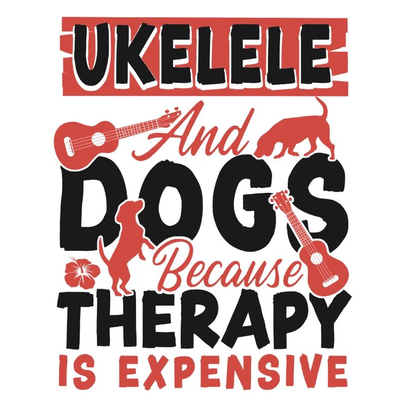 Hawaiian Ukulele Uke Dog Ukulele