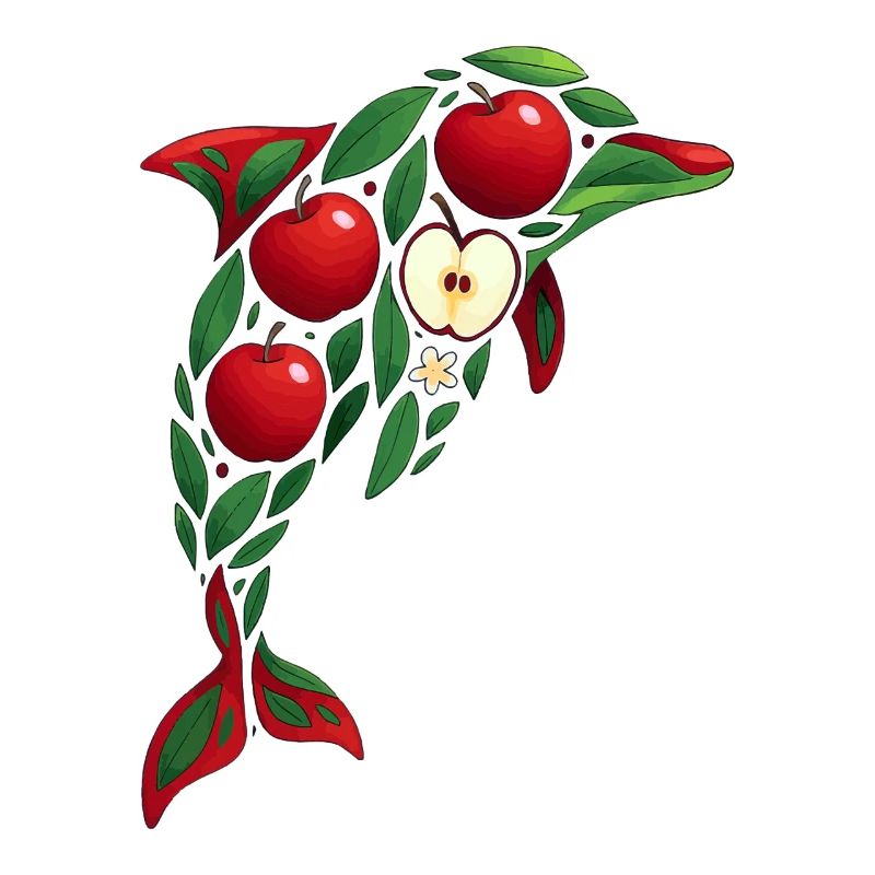 Dolphin Apple