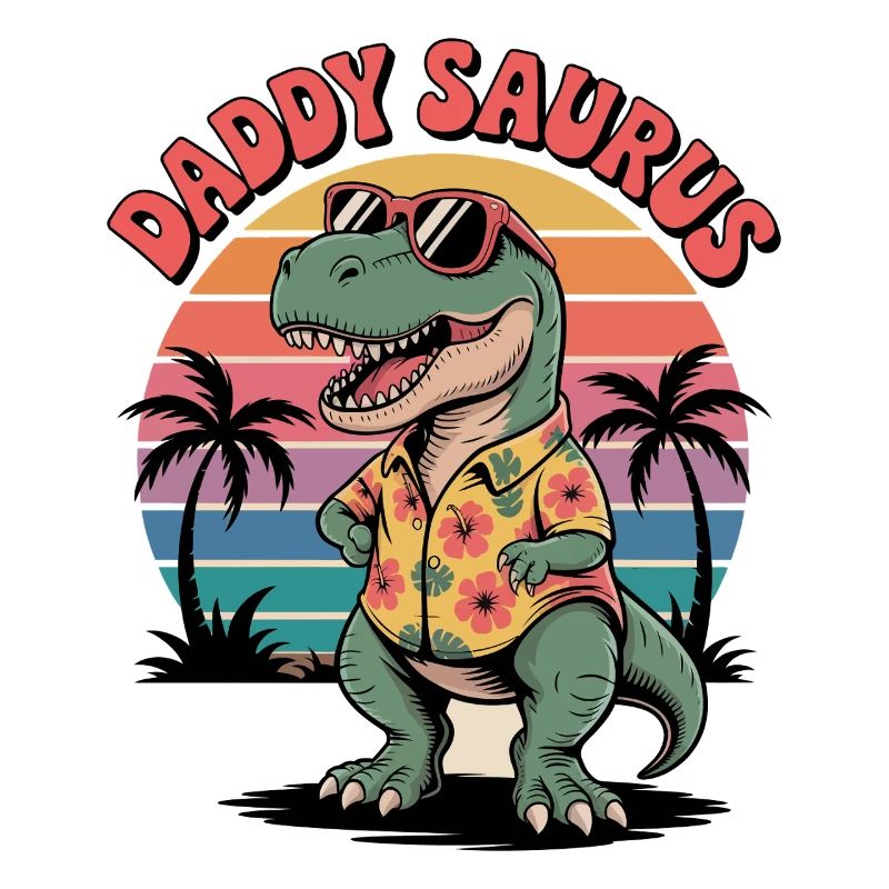 Daddy Saurus Dinosaurier