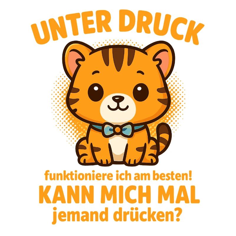 Sous pression, câlin, douce phrase de presser